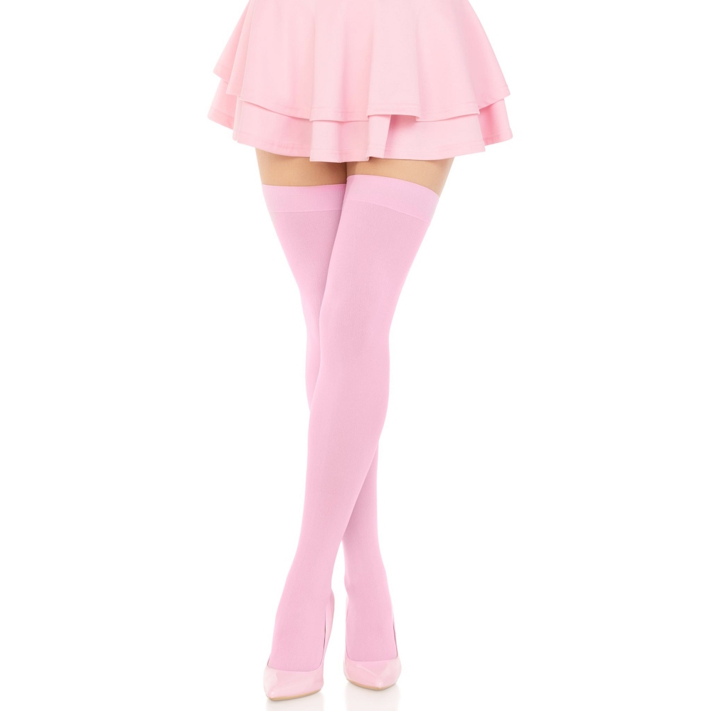 Leg Avenue - Nylon Bas cuissardes - Rose